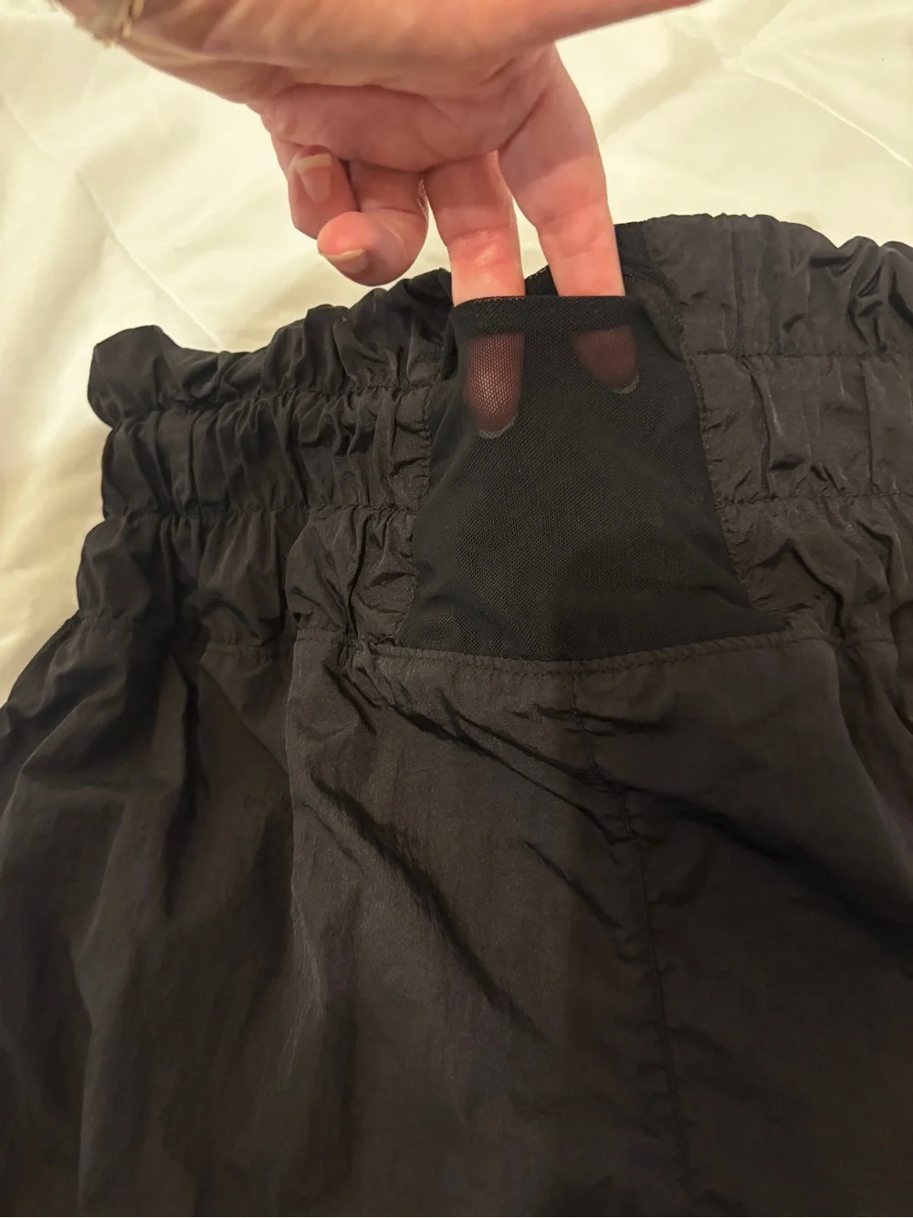 Free People, FP Movement Get Your Flirt on high waist shorts with liner, L
